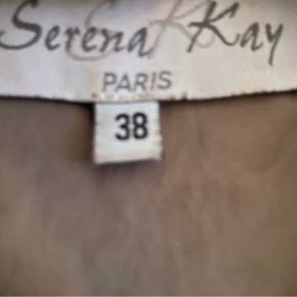 SERENA Kay Paris Women’s Coat Size 38 Size Small - Picture 3 of 4